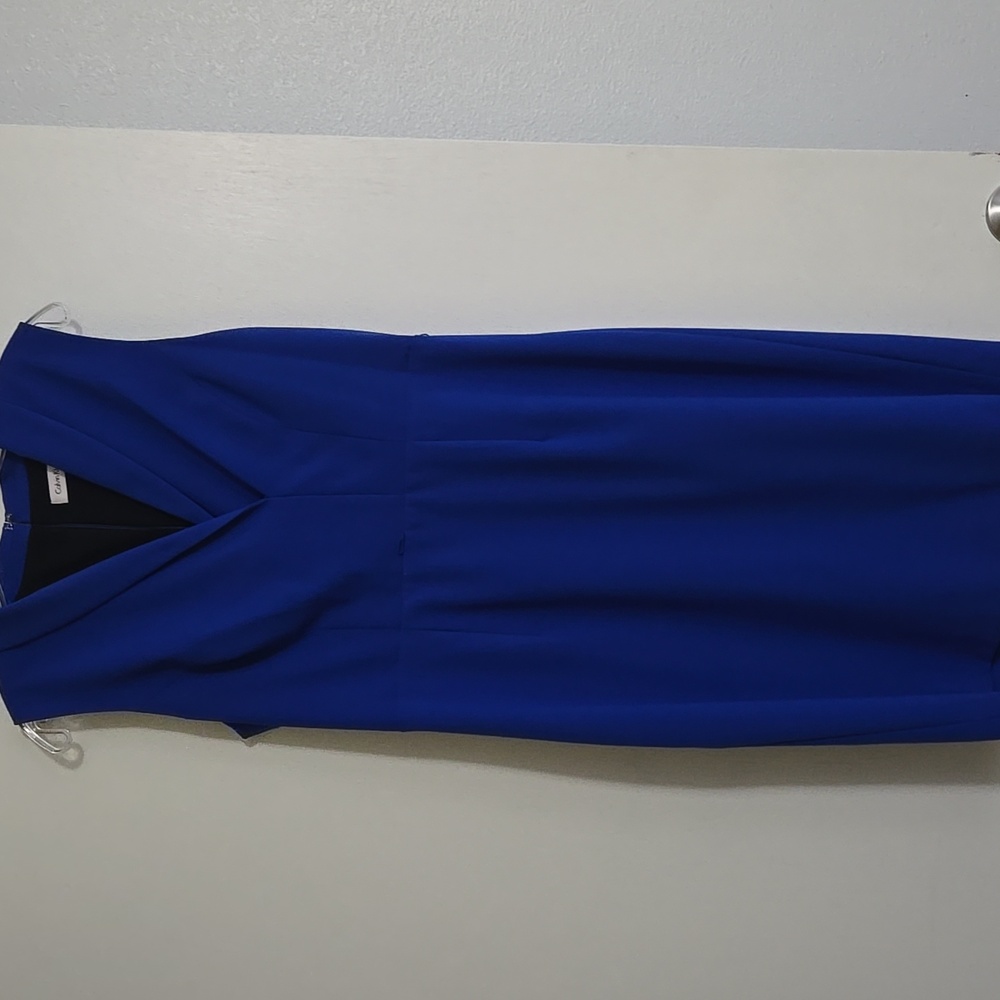 Calvin Klein Royal Blue Midi Dress